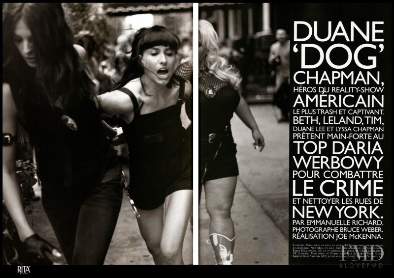 Daria Werbowy featured in Duane \'Dog\' Chapman, November 2007
