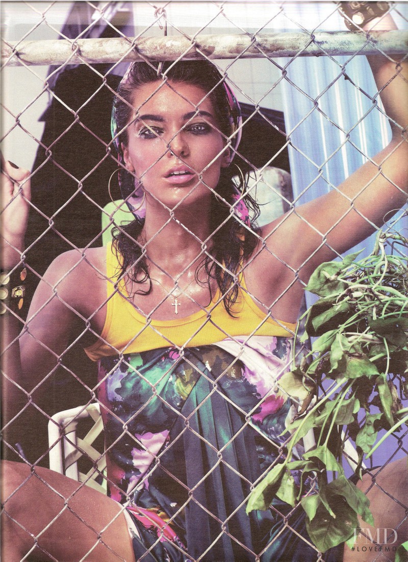 Daria Werbowy featured in Heat, October 2007