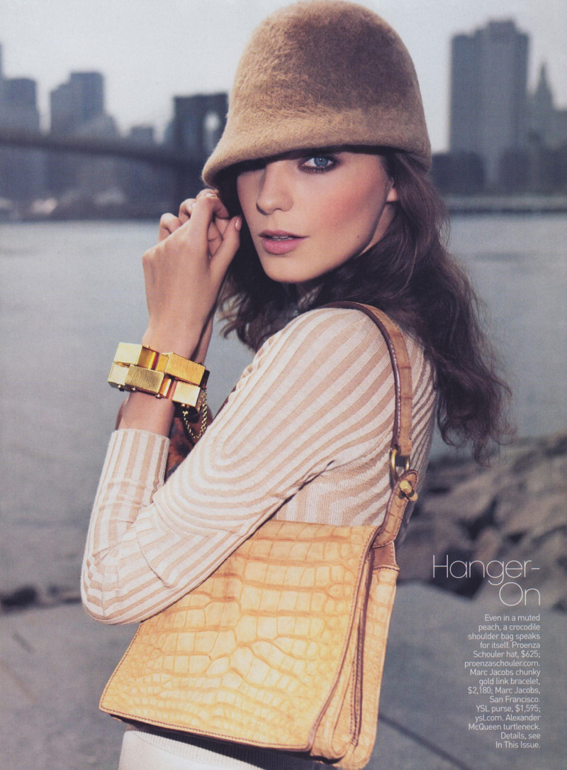 Daria Werbowy featured in Shift Into Neutrals, September 2007