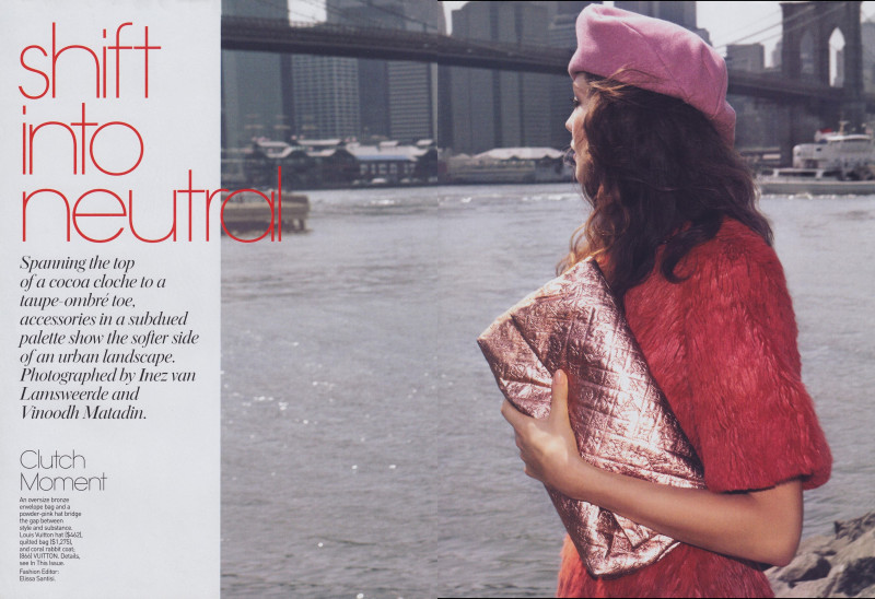Daria Werbowy featured in Shift Into Neutrals, September 2007