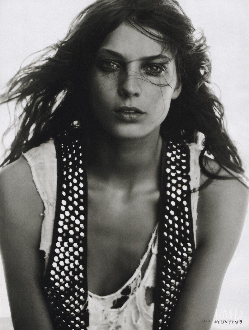 Daria Werbowy featured in Idee Vom Ich, August 2007