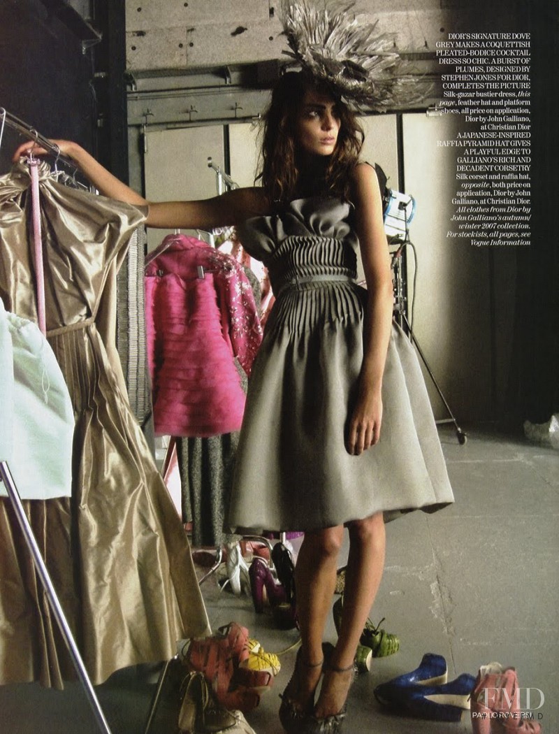 Daria Werbowy featured in The New New Look, June 2007