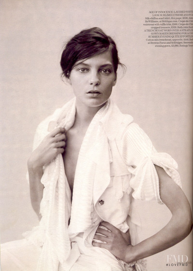 Daria Werbowy featured in True Romance, May 2007