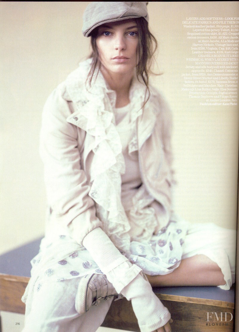 Daria Werbowy featured in True Romance, May 2007