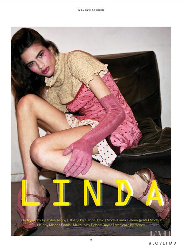 Linda Helena featured in Lurid Linda, March 2017