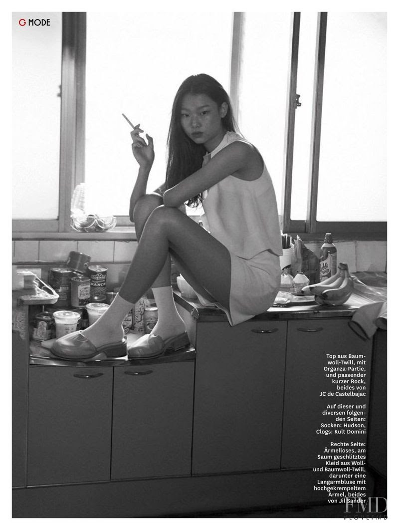 Yoon Young Bae featured in Echt Gross Geworden, April 2015