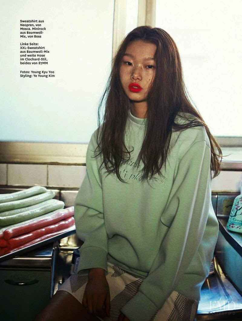 Yoon Young Bae featured in Echt Gross Geworden, April 2015