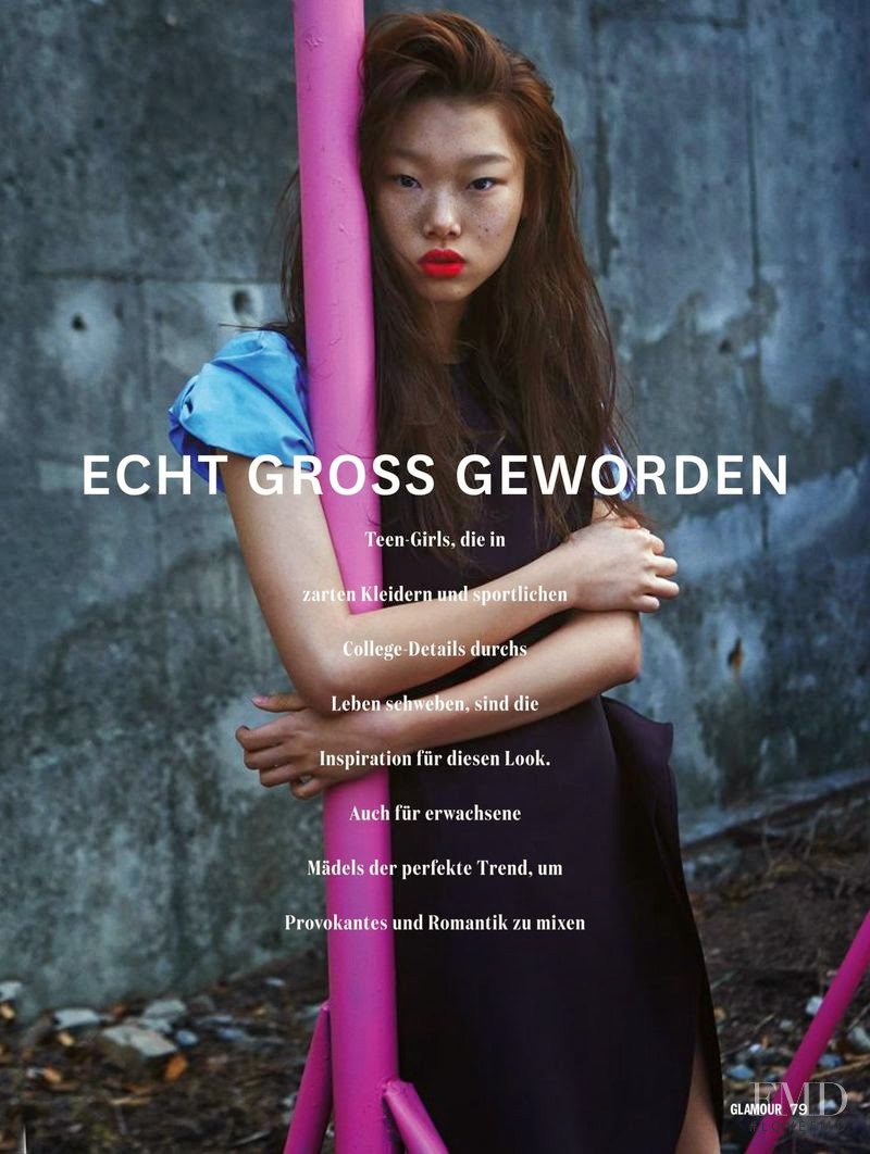 Yoon Young Bae featured in Echt Gross Geworden, April 2015