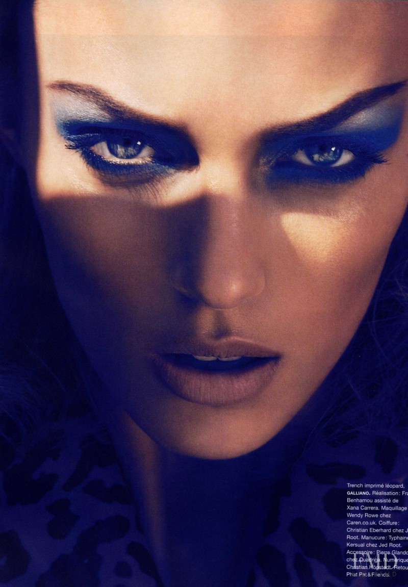 Anja Rubik featured in Plein Soleil, May 2010