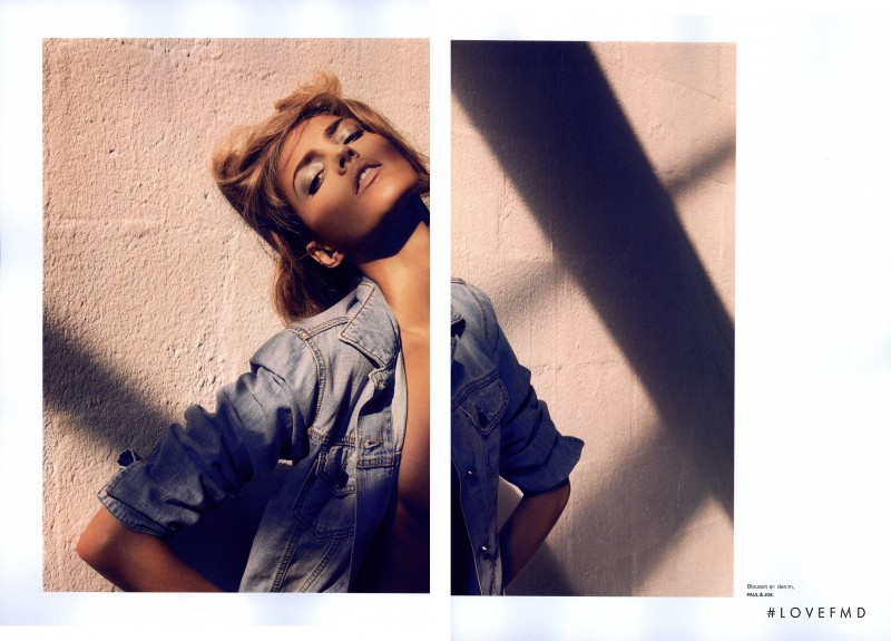 Anja Rubik featured in Plein Soleil, May 2010