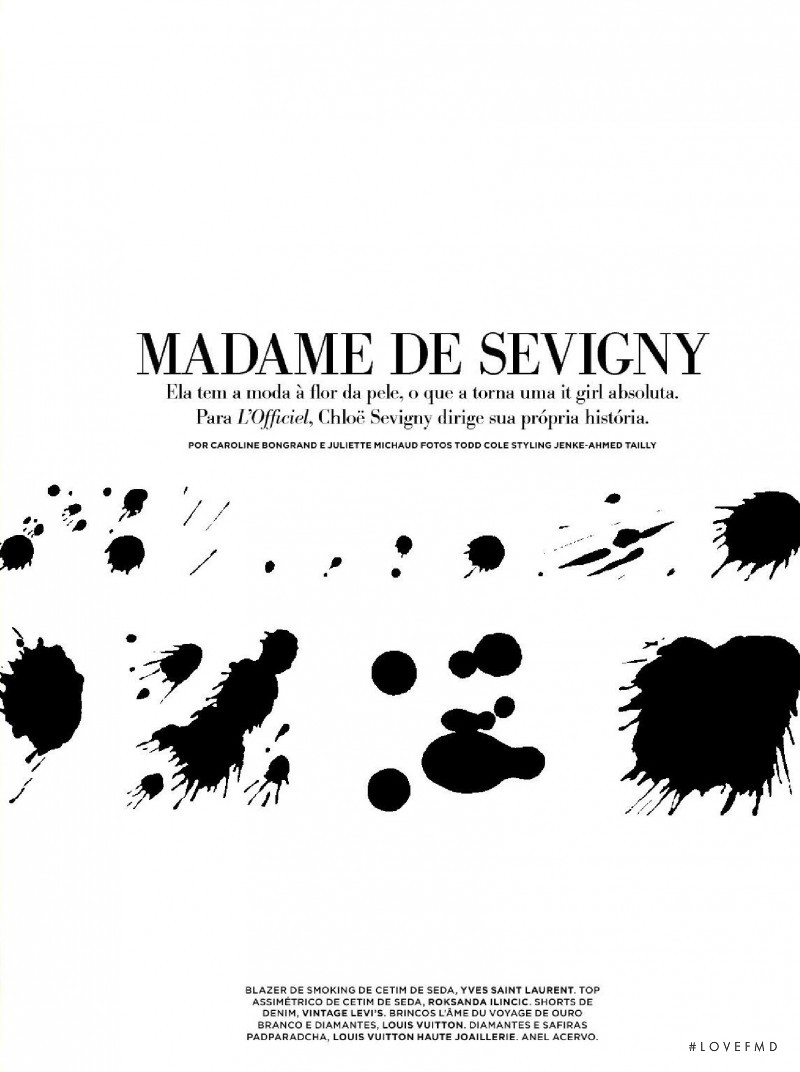 Madame De Sevigny, November 2009