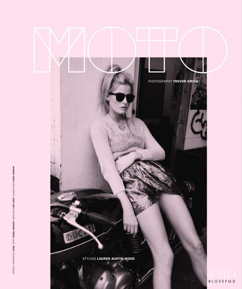 Tine Furre featured in Moto, June 2010