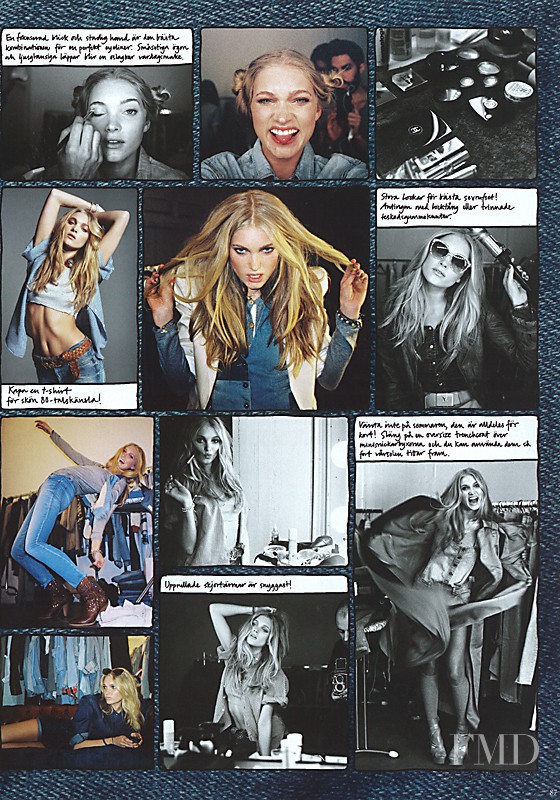 Elsa Hosk featured in Elsas Mode, February 2010