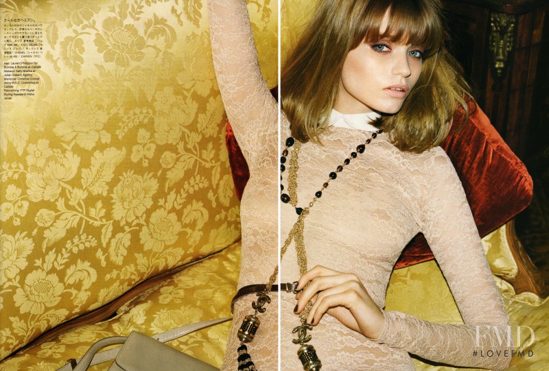 Abbey Lee Kershaw featured in Born to Priviledge, July 2010
