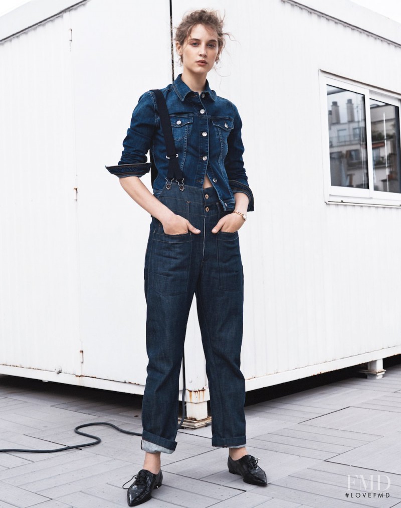Melina Gesto featured in Only Jean, October 2016