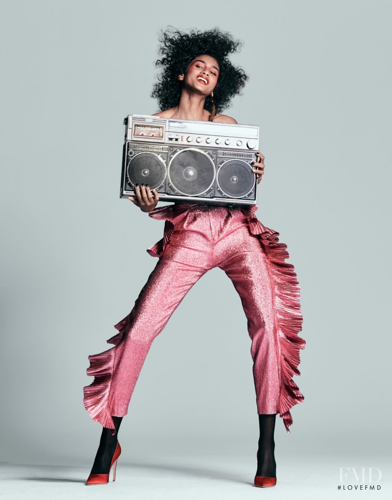 Imaan Hammam featured in The Hits, February 2017