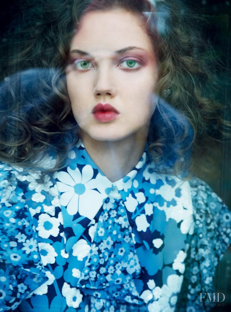 Lindsey Wixson featured in Gather Ye Rosebuds While Ye May, May 2017