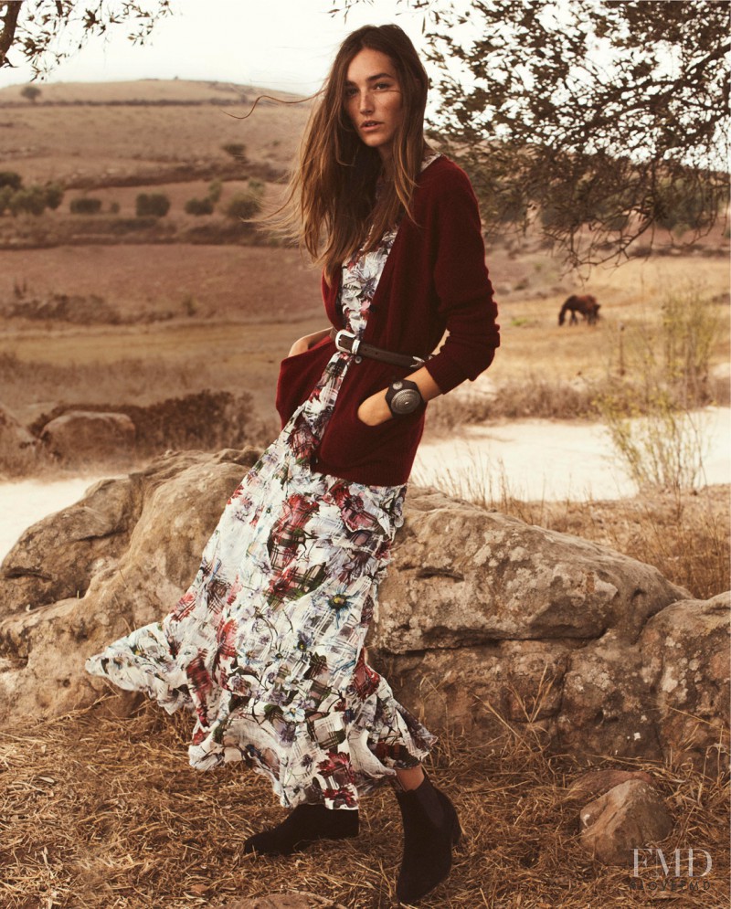 Joséphine Le Tutour featured in The Style Update: Floral Dresses, November 2016