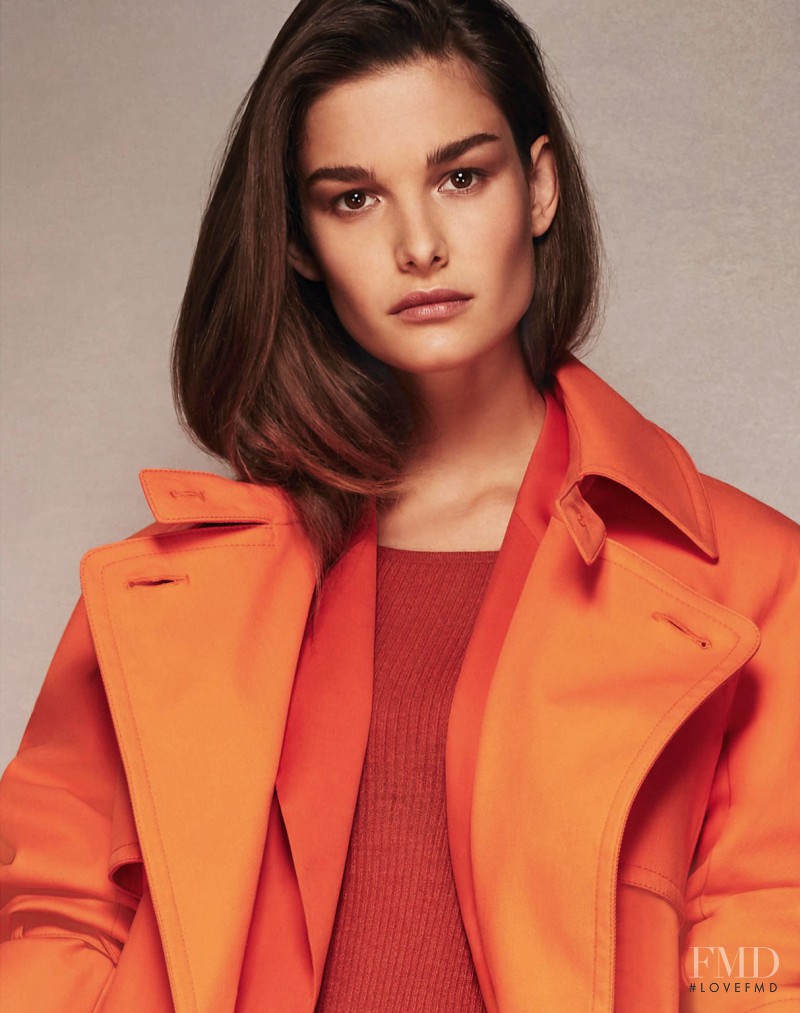 Ophélie Guillermand featured in The Style Update: Head to Toe Colour, May 2017