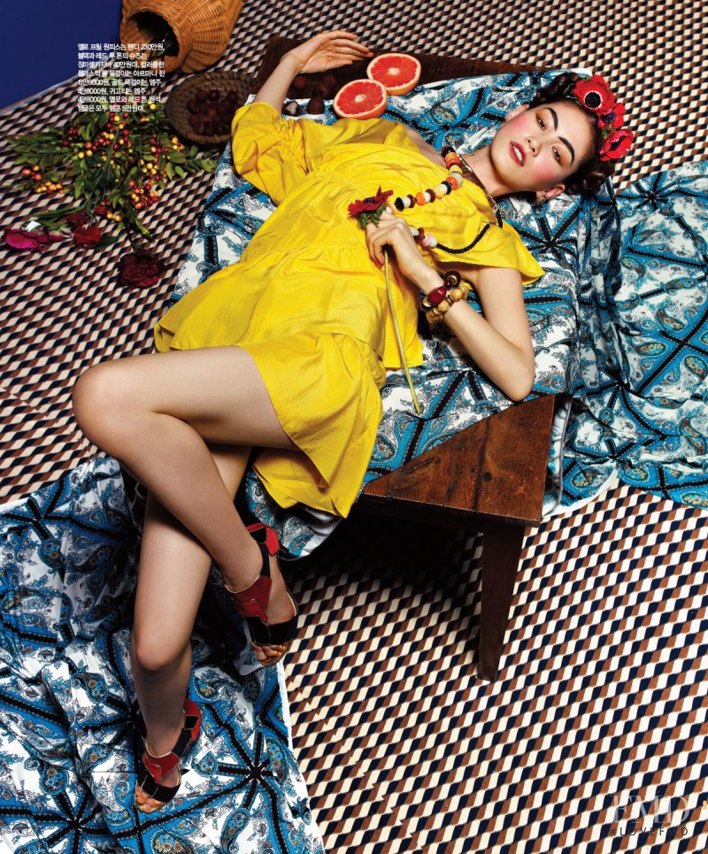 Sera Park featured in Frida, April 2012