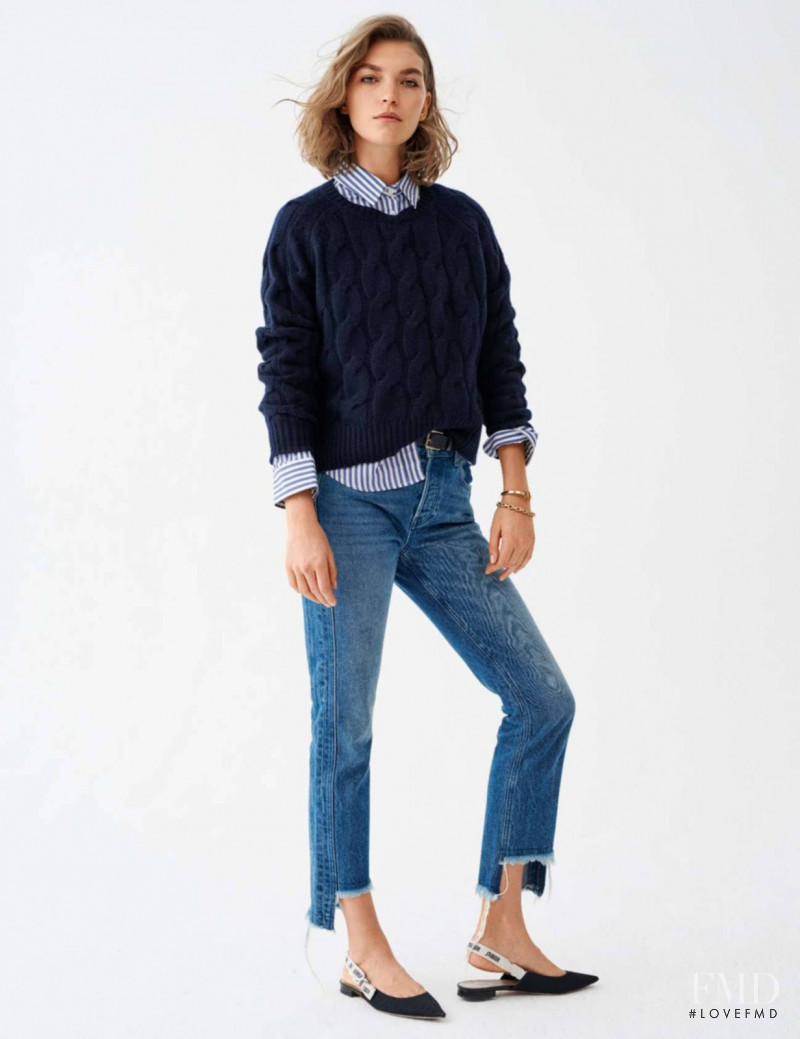 Arizona Muse featured in Tendre Est Le Jean, April 2017