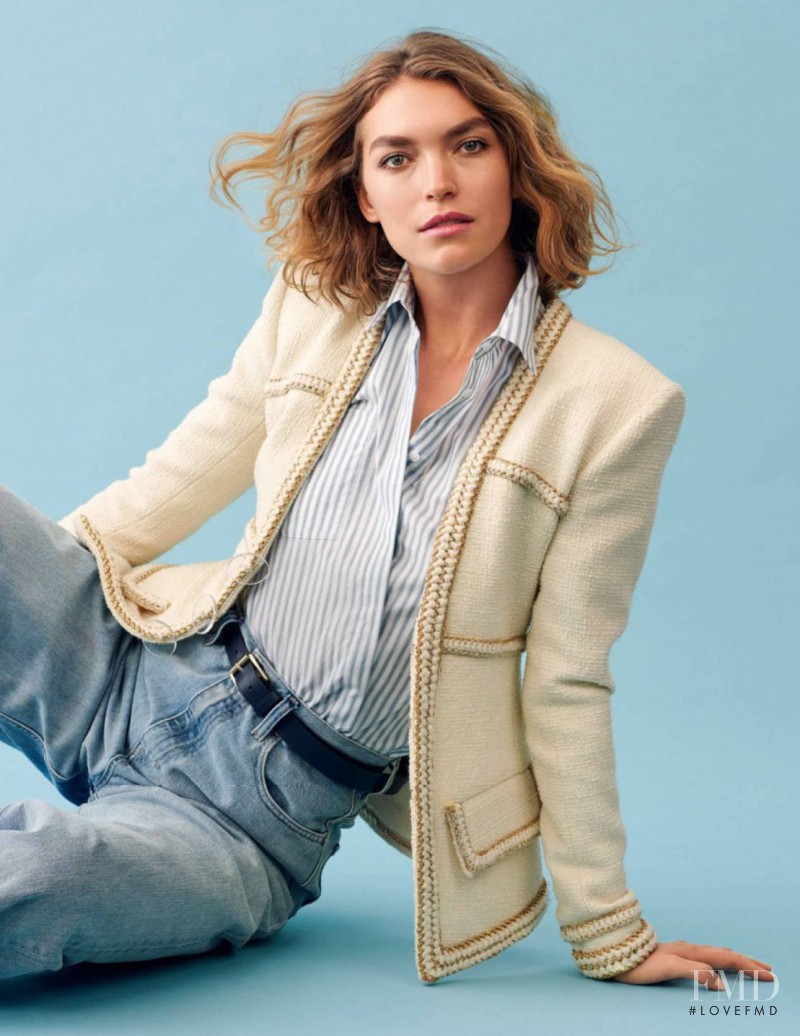 Arizona Muse featured in Tendre Est Le Jean, April 2017