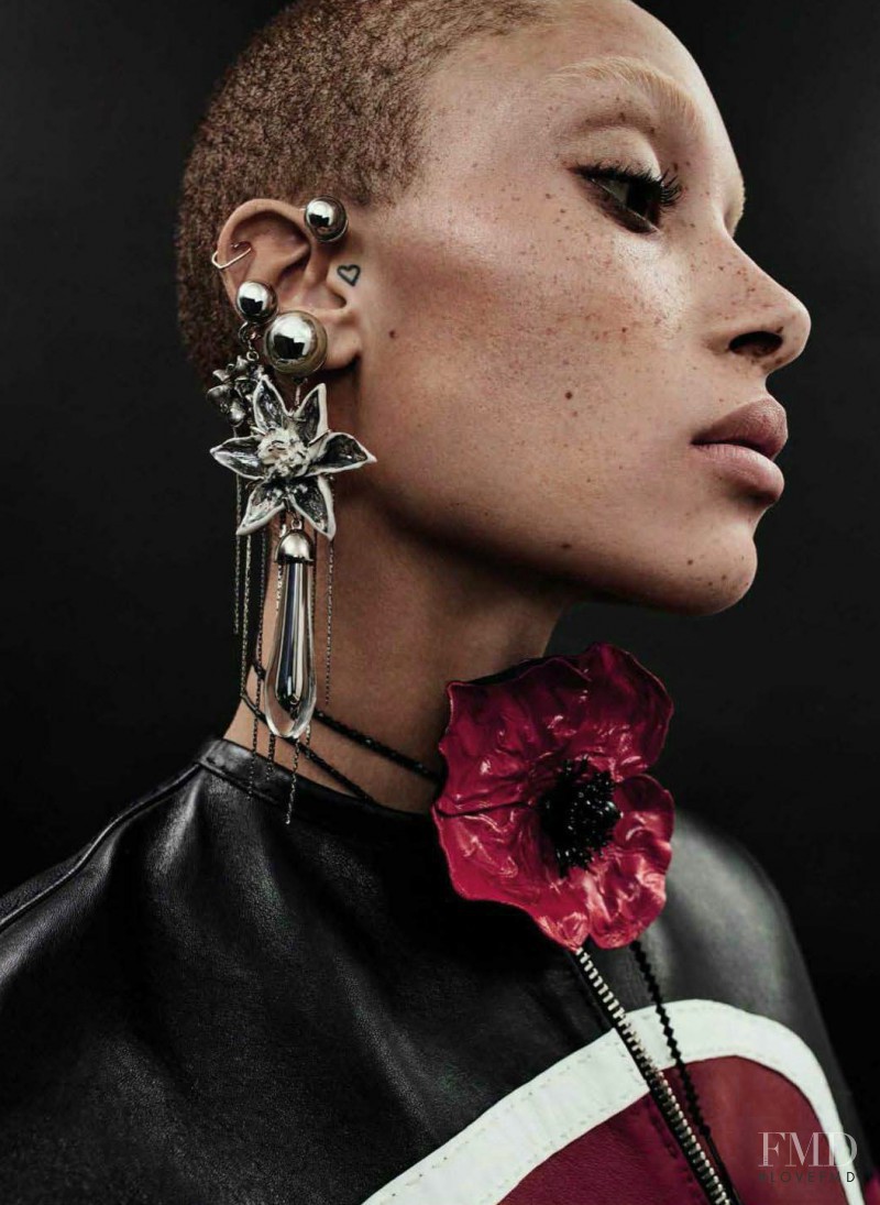 Adwoa Aboah featured in The Power Of Fashion, April 2017