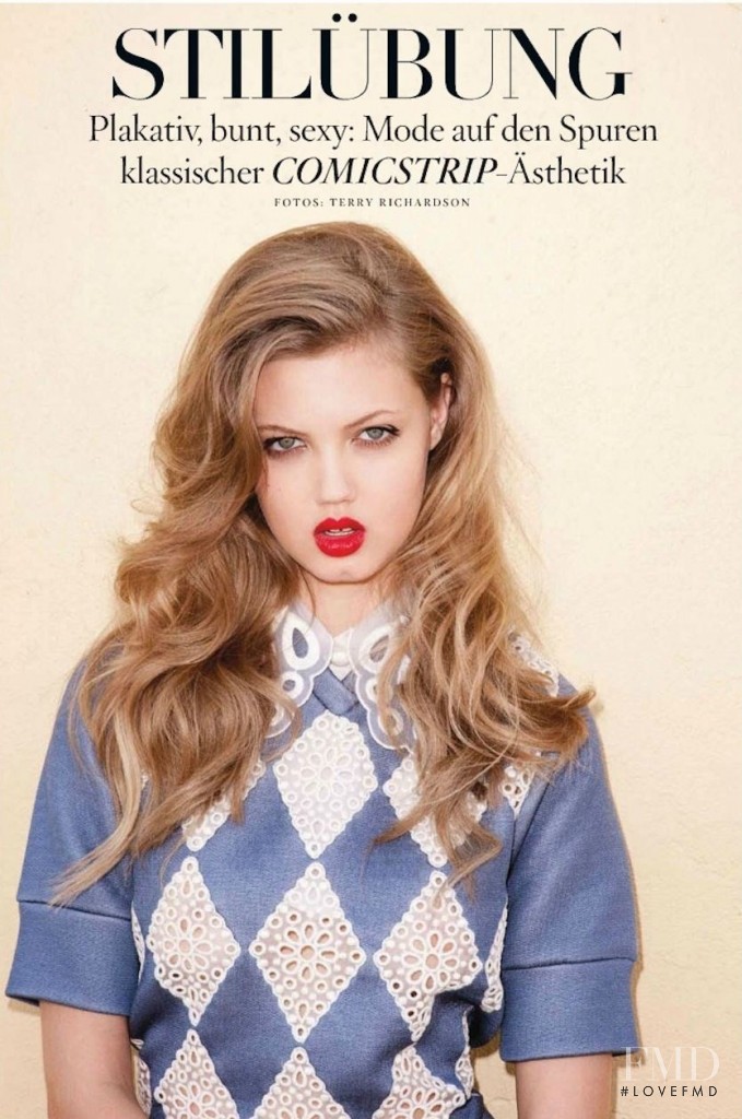 Lindsey Wixson featured in Stilübung, May 2012