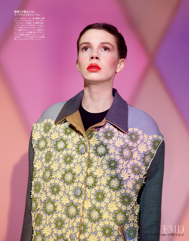 Julia Zimmer featured in Hyper Prada, April 2012