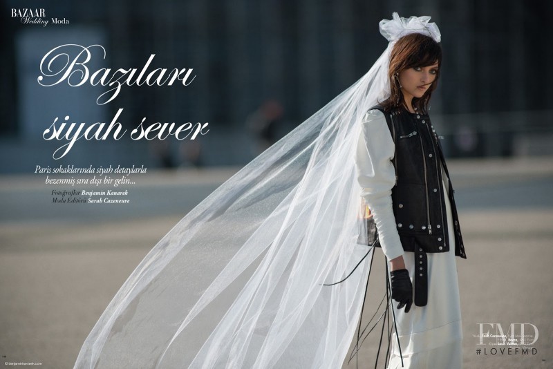 Sarah Engelland featured in The Bride Wore Black, November 2016