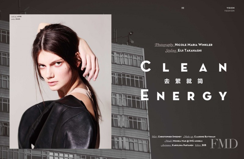 Monika Mar featured in Clean Energy, April 2012