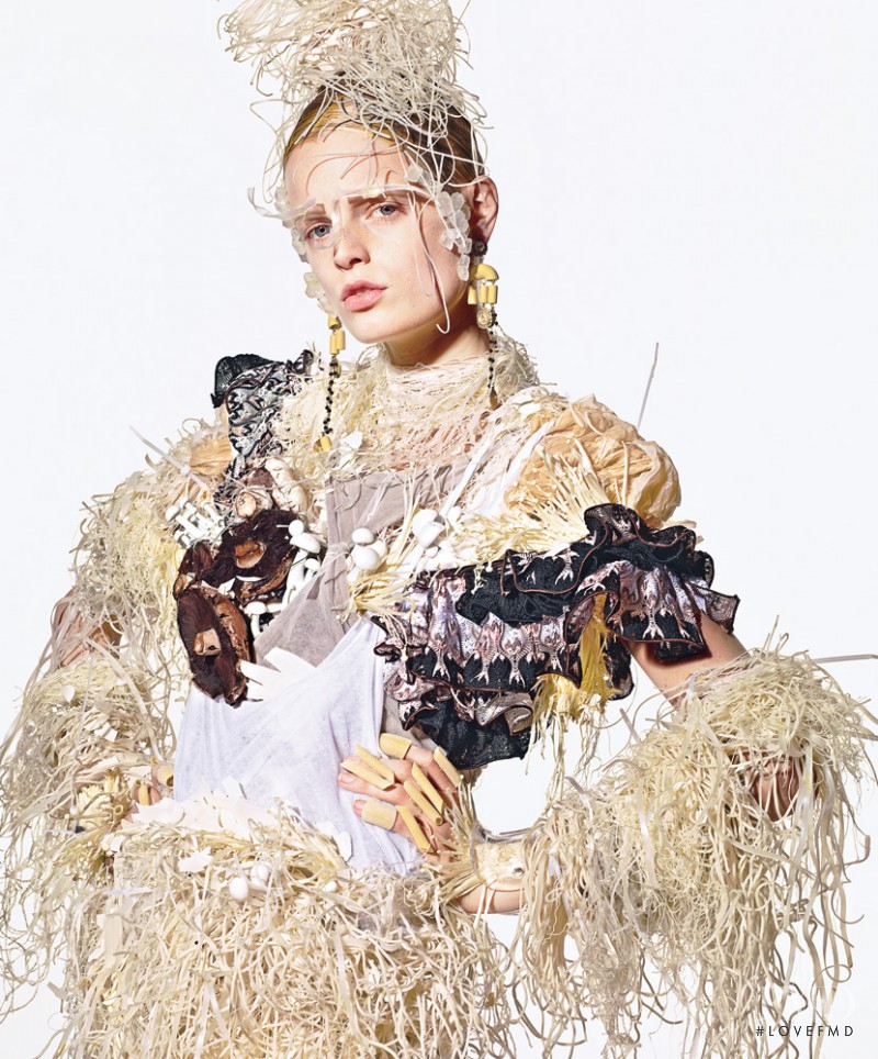Hanne Gaby Odiele featured in Salad Days, May 2012
