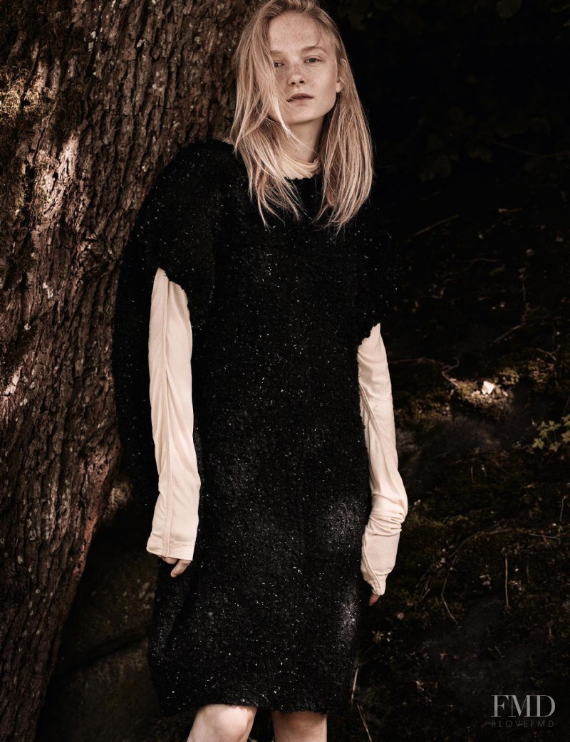 Maja Salamon featured in Cool Wool, October 2016