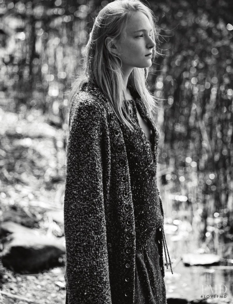Maja Salamon featured in Cool Wool, October 2016