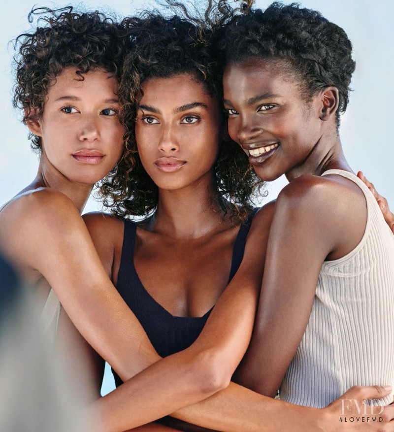 Imaan Hammam featured in The Beauty Of Diversity, April 2017