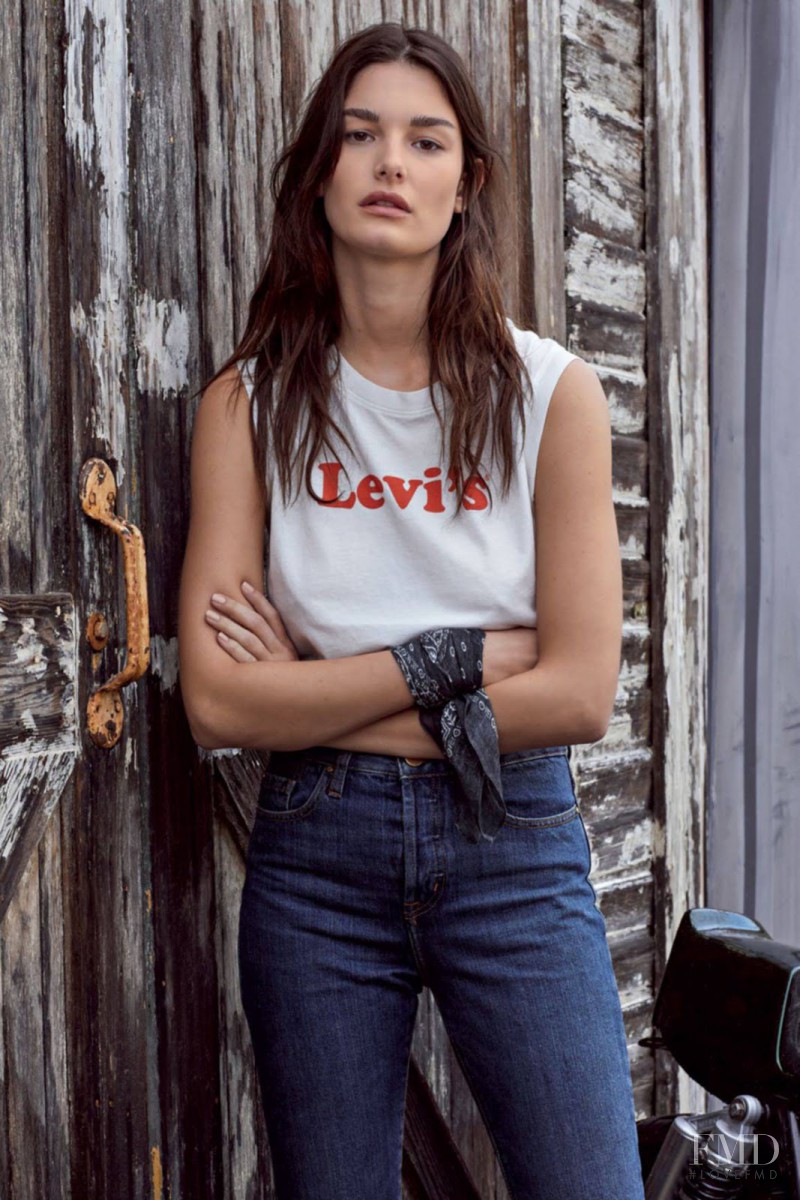 Ophélie Guillermand featured in A Denim In The Engine, April 2017