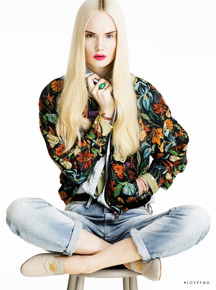 Henrietta Hellberg featured in Jeans Bible, April 2012