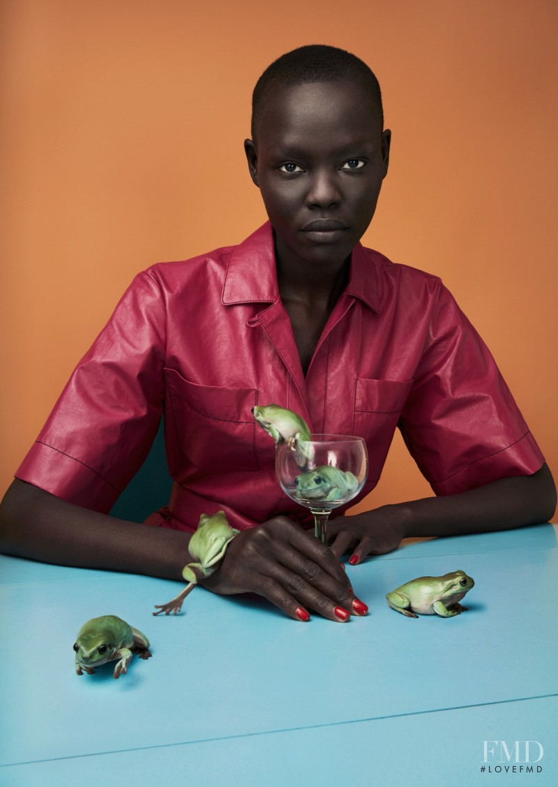 Grace Bol featured in Sunrise Market, February 2017