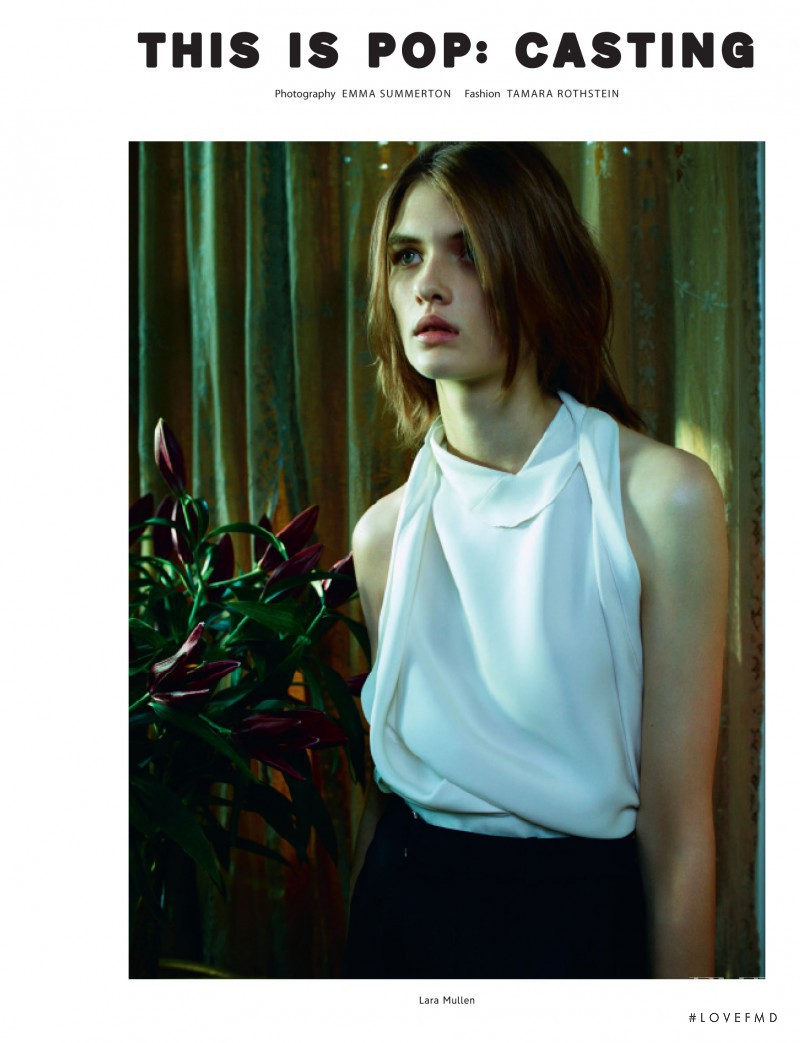 Lara Mullen featured in This Is Pop, March 2012