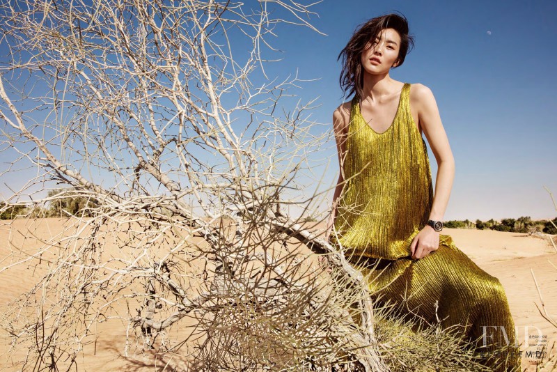 Liu Wen featured in Desert & Dazzle, March 2017