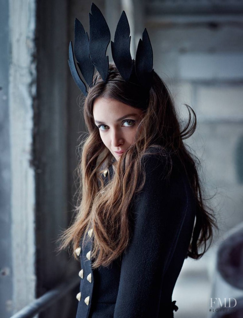 Charlotte Le Bon featured in Couture Spells, February 2017