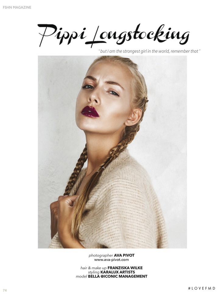 Bella Oelmann featured in Pippi Longstocking, December 2015