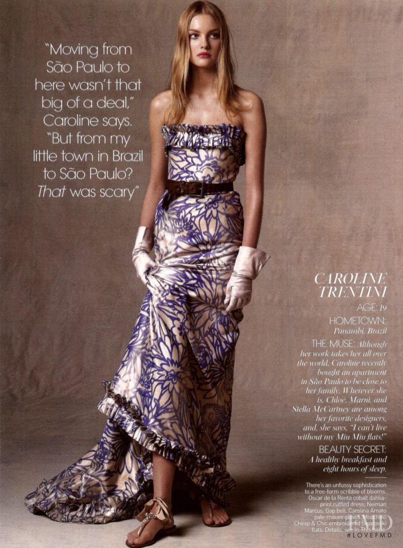 Caroline Trentini featured in Hit Girls, May 2007