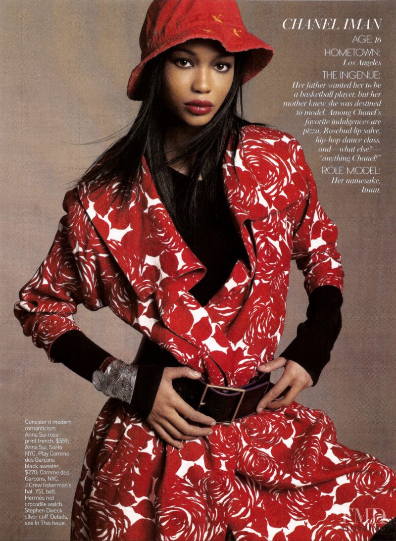 Chanel Iman featured in Hit Girls, May 2007