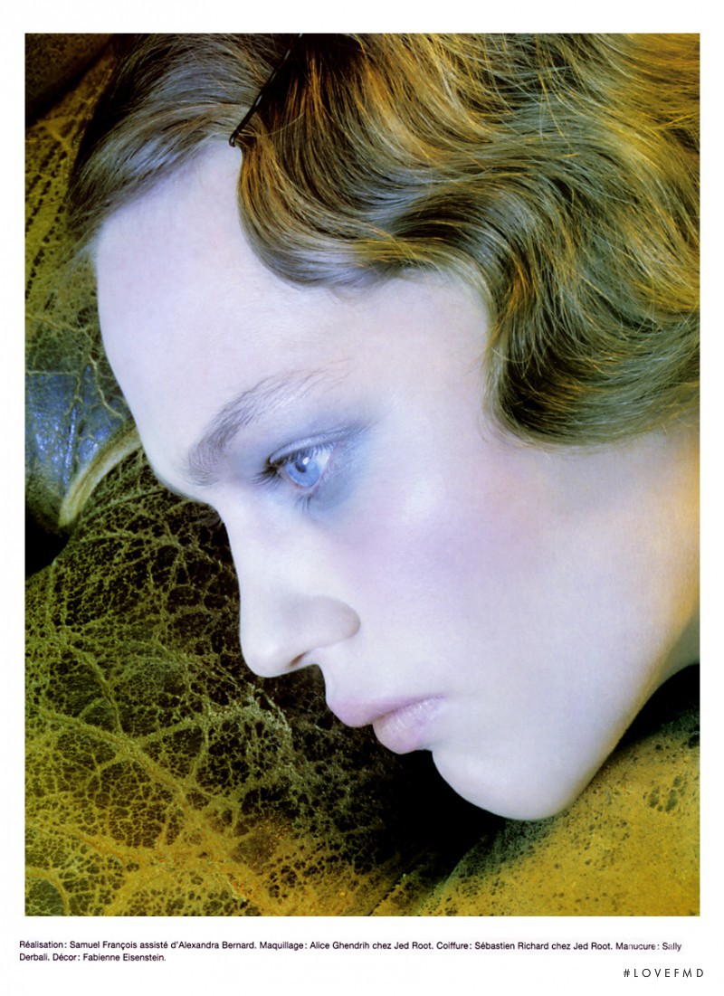 Sasha Pivovarova featured in Madame Reve, May 2005