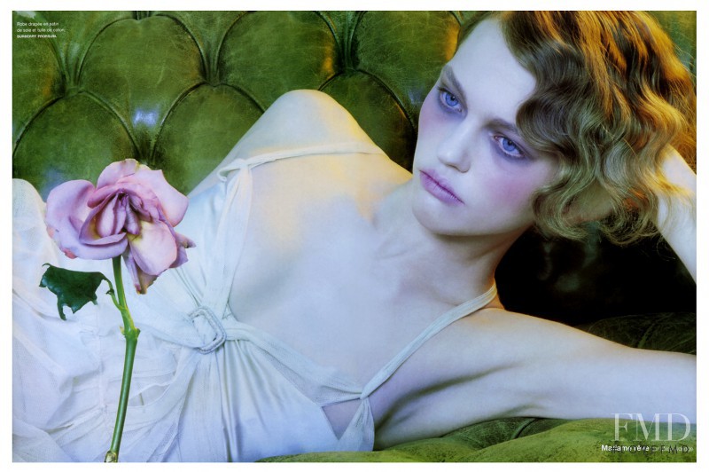 Sasha Pivovarova featured in Madame Reve, May 2005