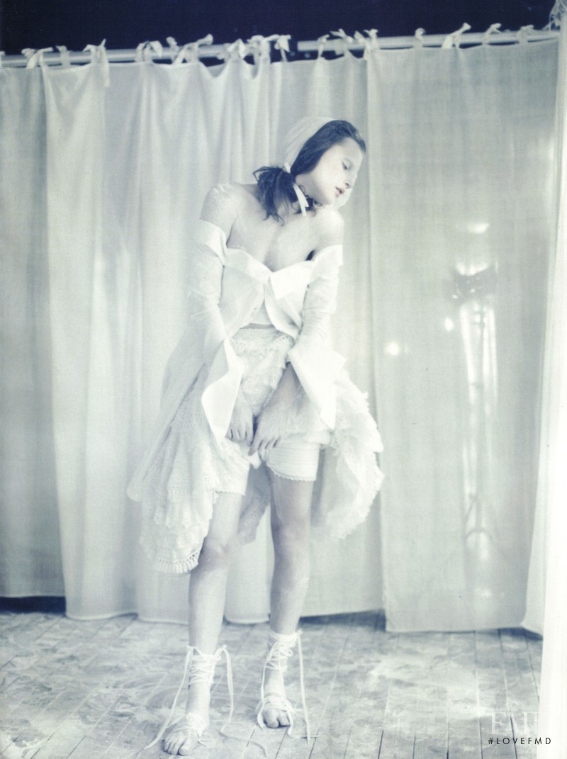 Guinevere van Seenus featured in A White Story, April 2010