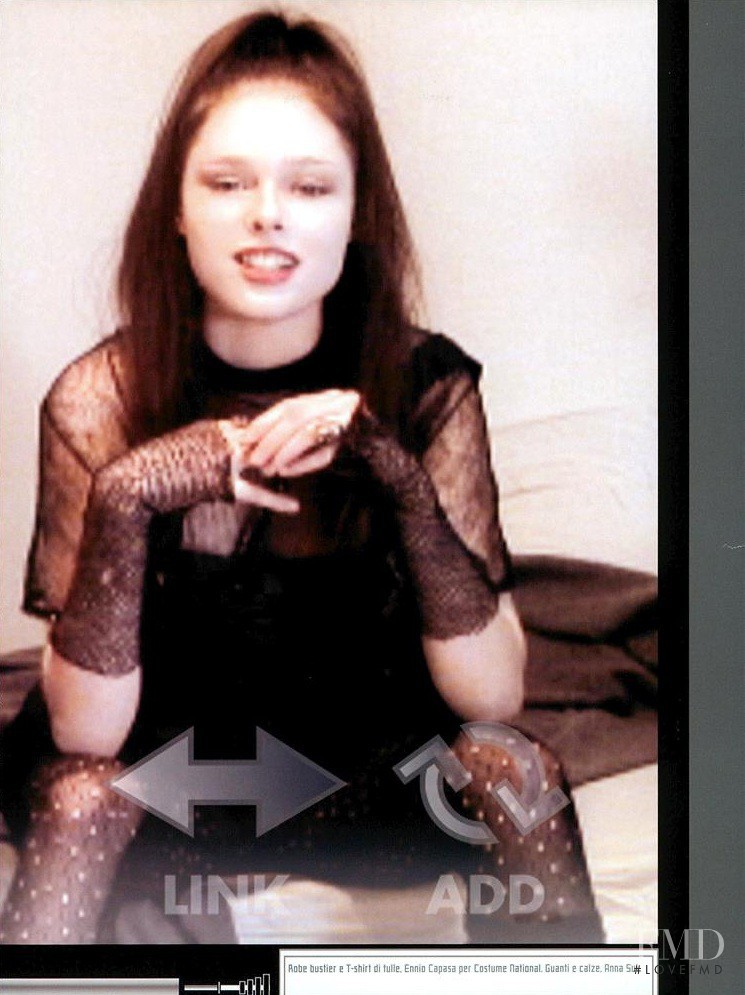 Coco Rocha featured in Live On The Web, January 2007