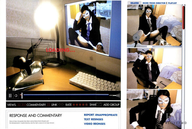 Missy Rayder featured in Live On The Web, January 2007