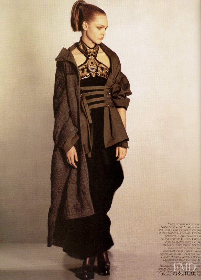 Sasha Pivovarova featured in Alcyone, June 2006